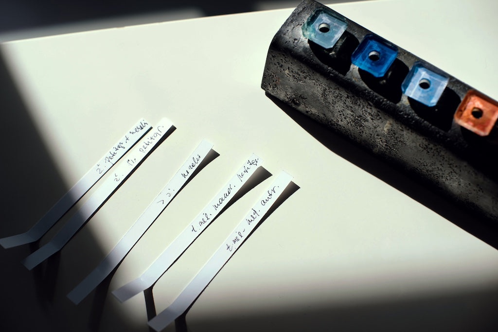 Šeši spalvų kvapai dėžutėje / Six Color Scents in a Box