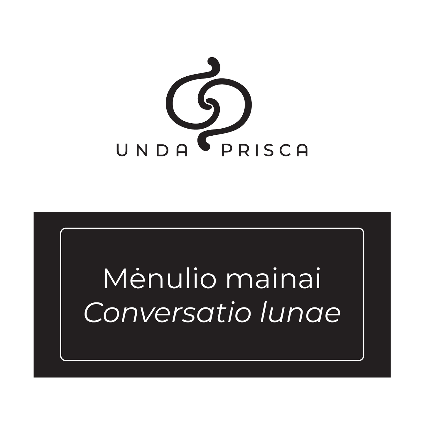 Natural home fragrance. Conversatio lunae